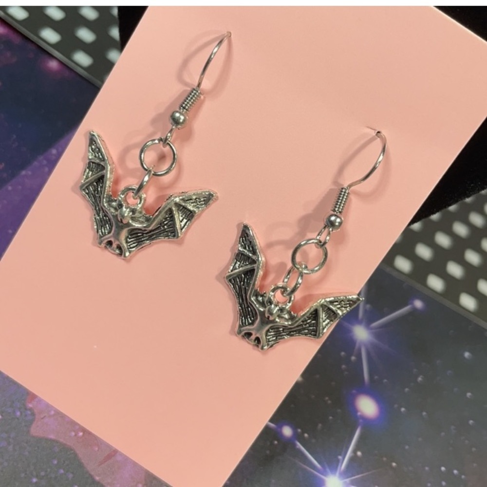 Bat Earrings